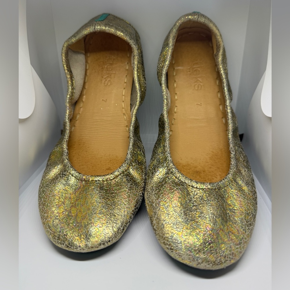 Tieks Gold - Size 7